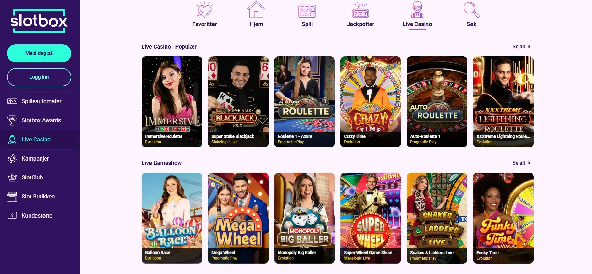 Nye spillere Nye spillere